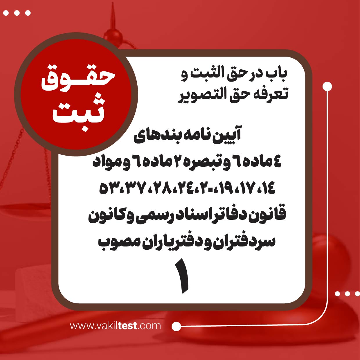 آیین نامه بند های 4 ماده 6 و تبصره 2 ماده 6 و مواد 14، 17، 19، 20، 24، 28، 37، 53 قانون دفاتر اسناد رسمی و کانون سردفتران و دفتریاران مصوب 1354/10/17-1