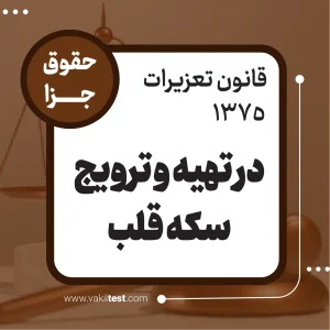 در تهیه و ترویج سکه قلب
