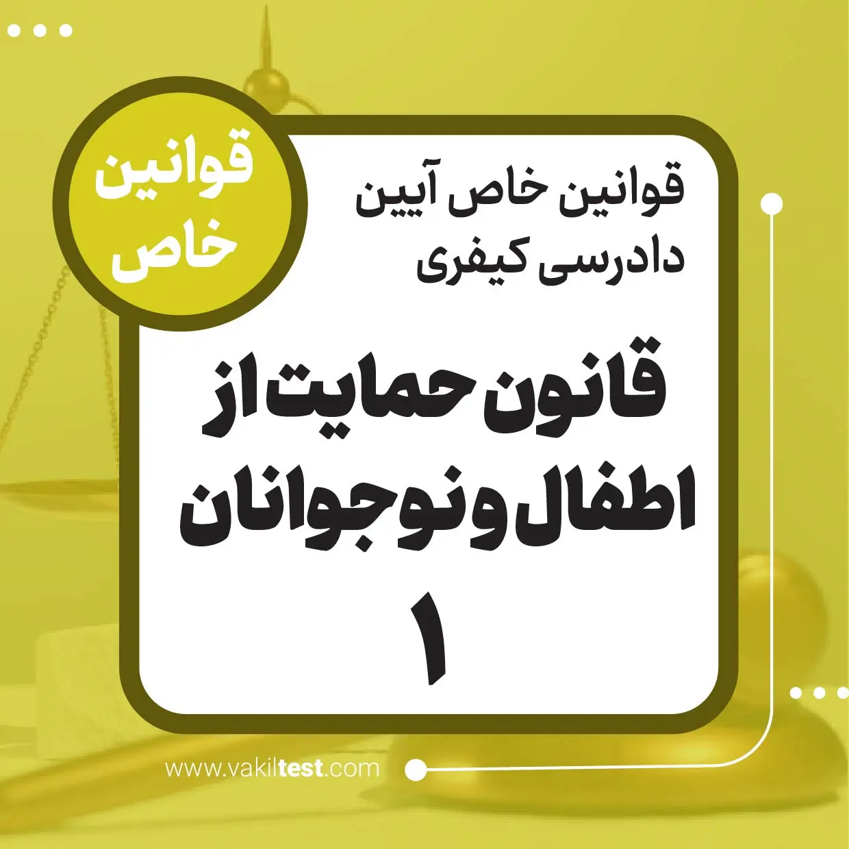قانون حمایت از اطفال و نوجوانان -1