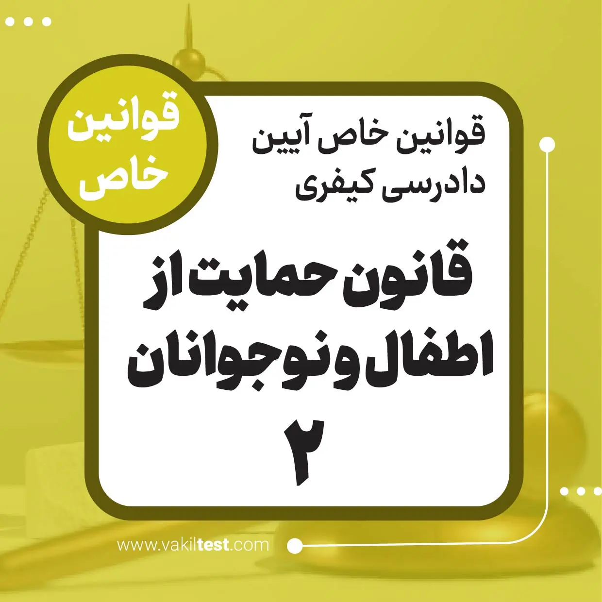 قانون حمایت از اطفال و نوجوانان -2