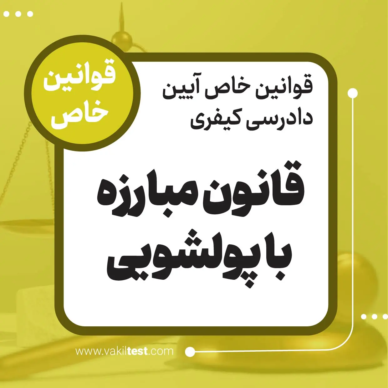 قانون مبارزه با پولشویی قانون مبارزه با پولشویی - تصویر 1