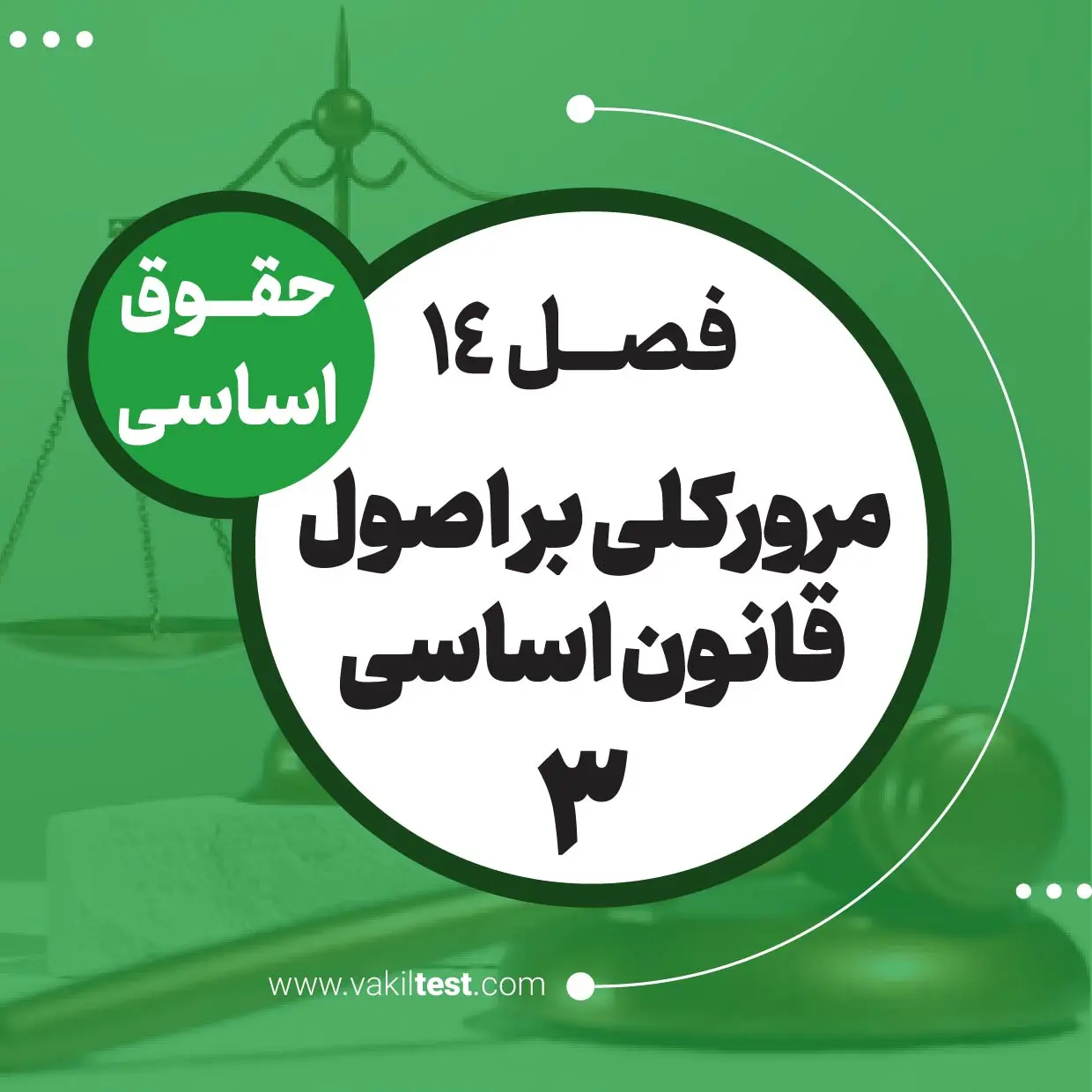 مرورکلی بر اصول قانون اساسی -3