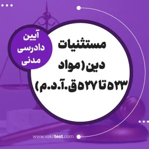 مستثنیات دین