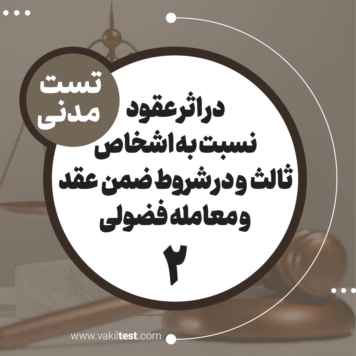 در اثر عقود نسبت به اشخاص ثالث و در شروط ضمن عقد و معامله فضولی (2)